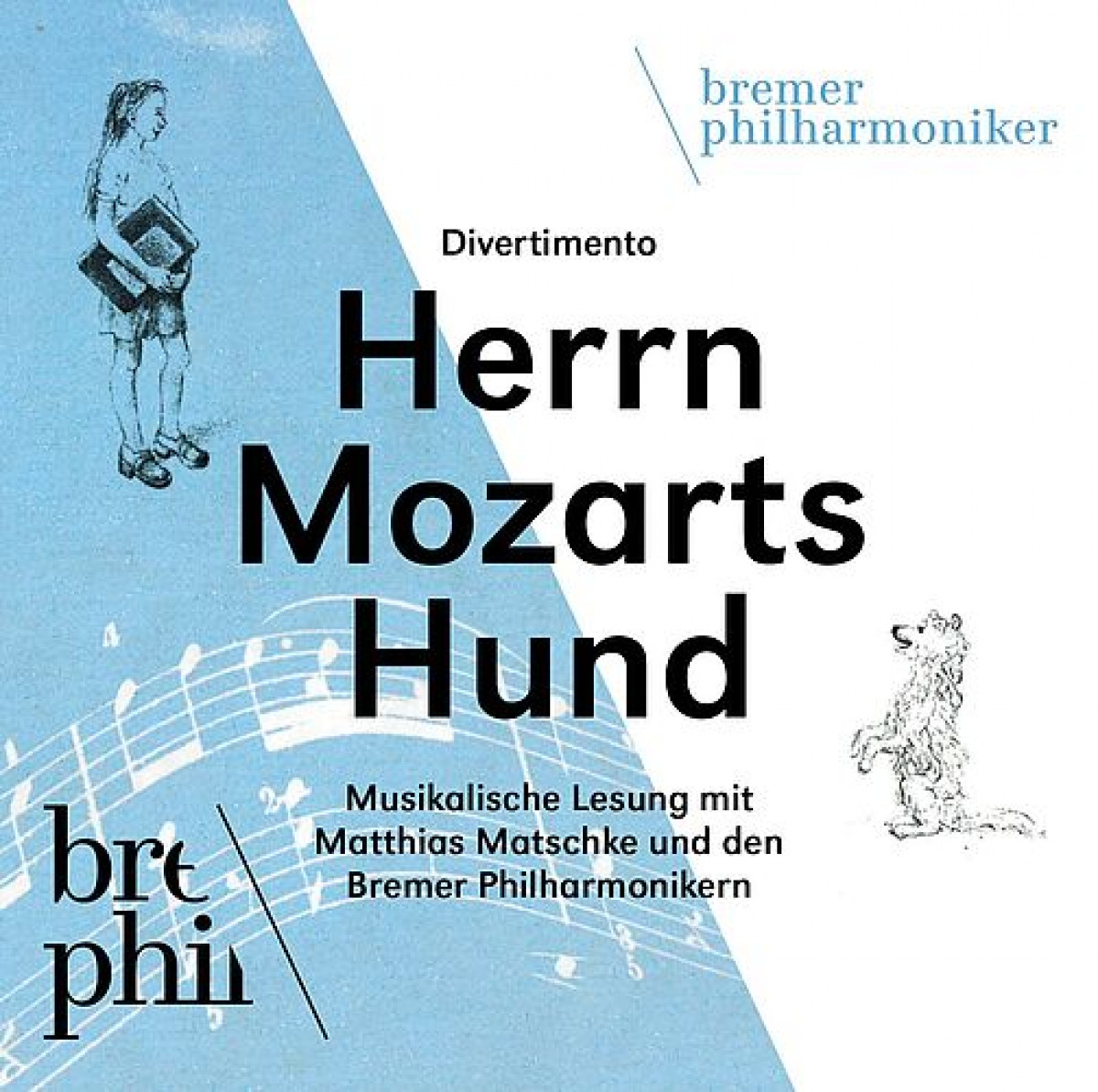 CD-Cover "Herrn Mozarts Hund"