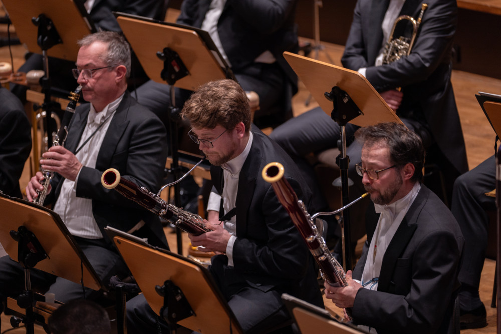 Martin Stoffel (Klarinette), Johannes Wagner (Fagott), Berker Şen (Fagott)