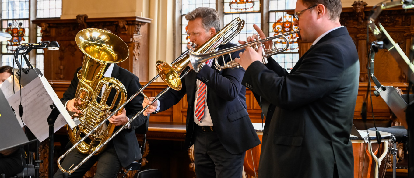Die Bremer Pilharmoniker in der Oberen Rathaushalle