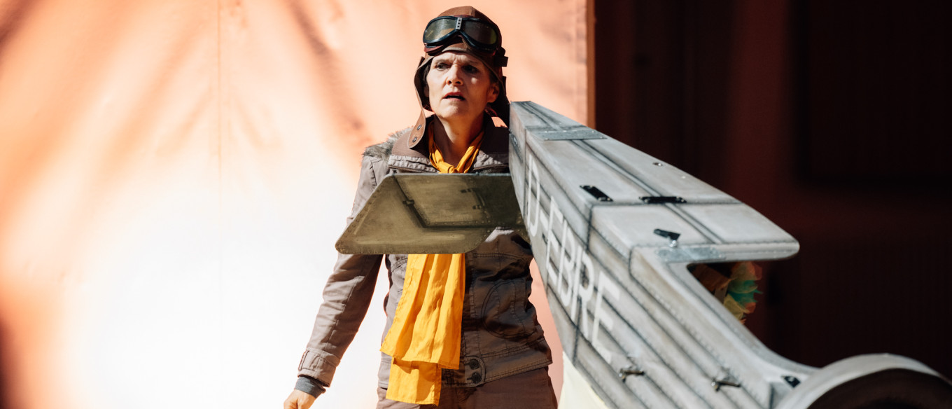 Claudia Spörri vom Figurentheater "Mensch! Puppe"