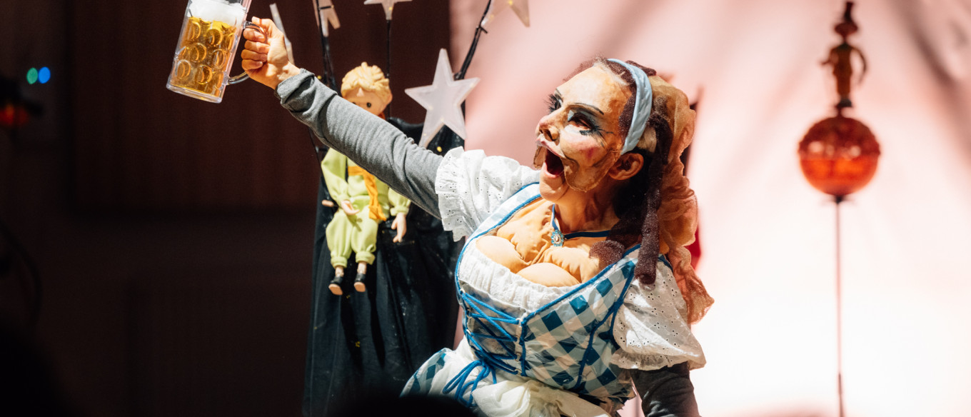 Claudia Spörri vom Figurentheater "Mensch! Puppe"