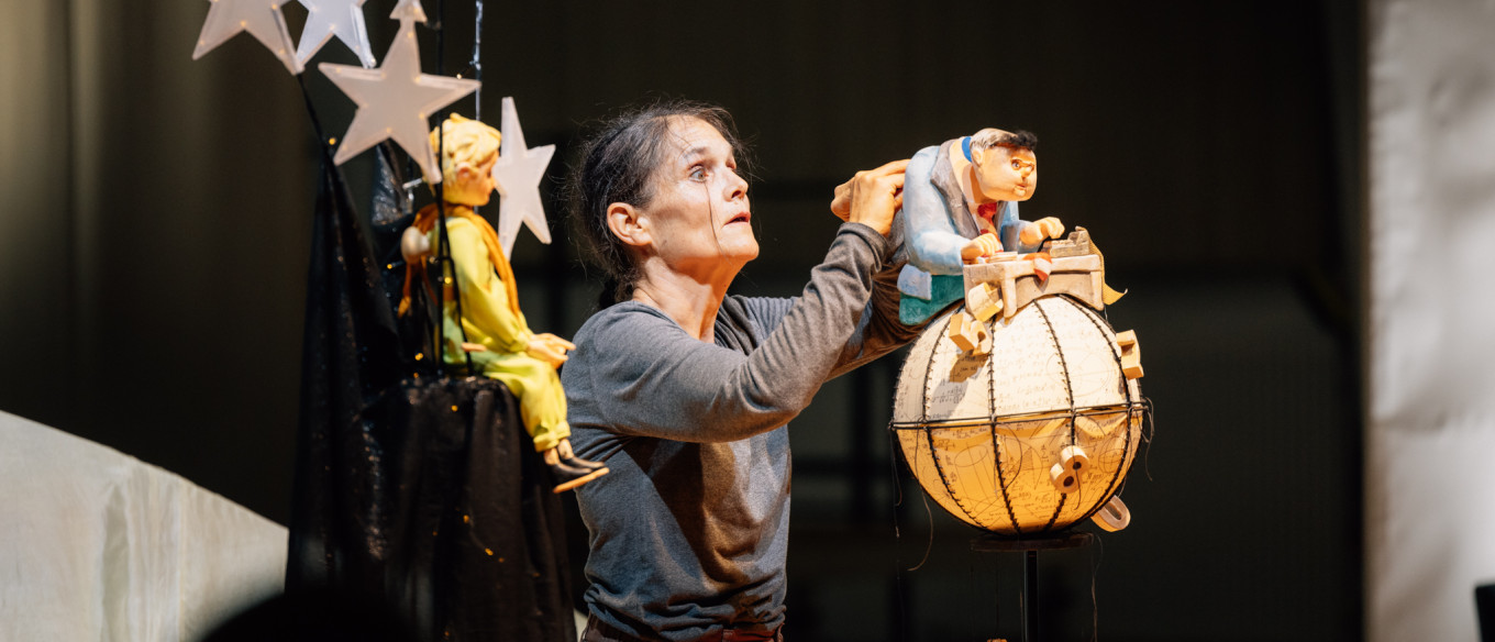 Claudia Spörri vom Figurentheater "Mensch! Puppe"