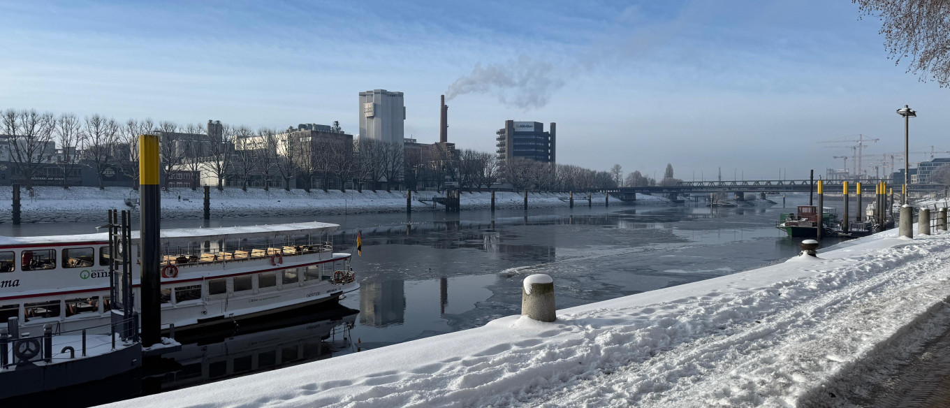 Bremen im Schnee