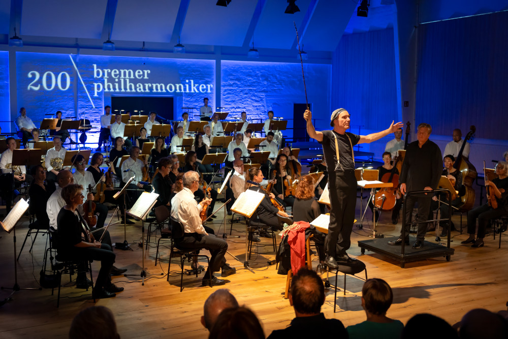 Peer Gynt: Die Bremer Philharmoniker mit Martin Baum © Rudolf Lörinc